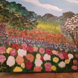 Original acrylic painting by artist